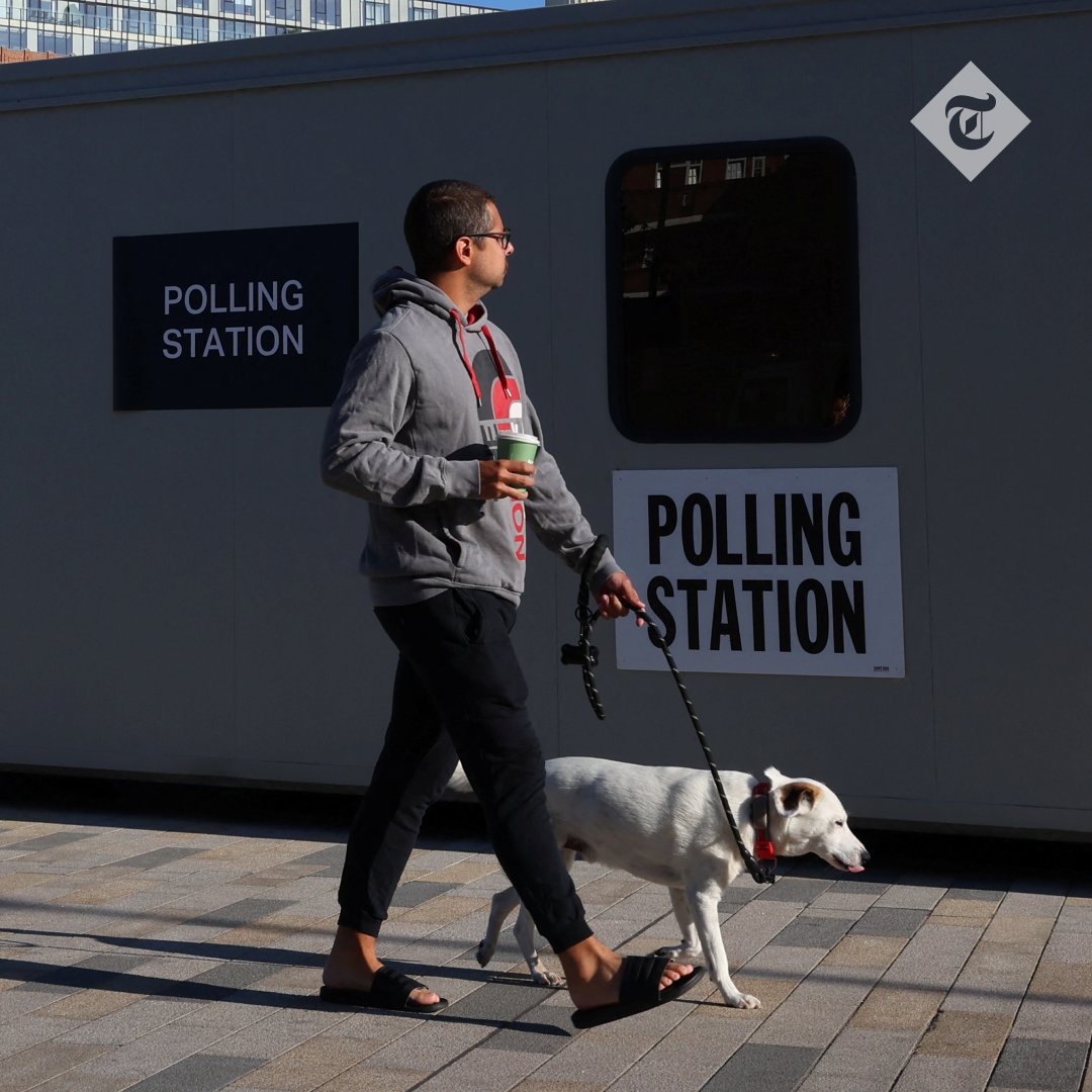 🐶 Dogs - and horses! - at polling stations #DogsAtPollingStations