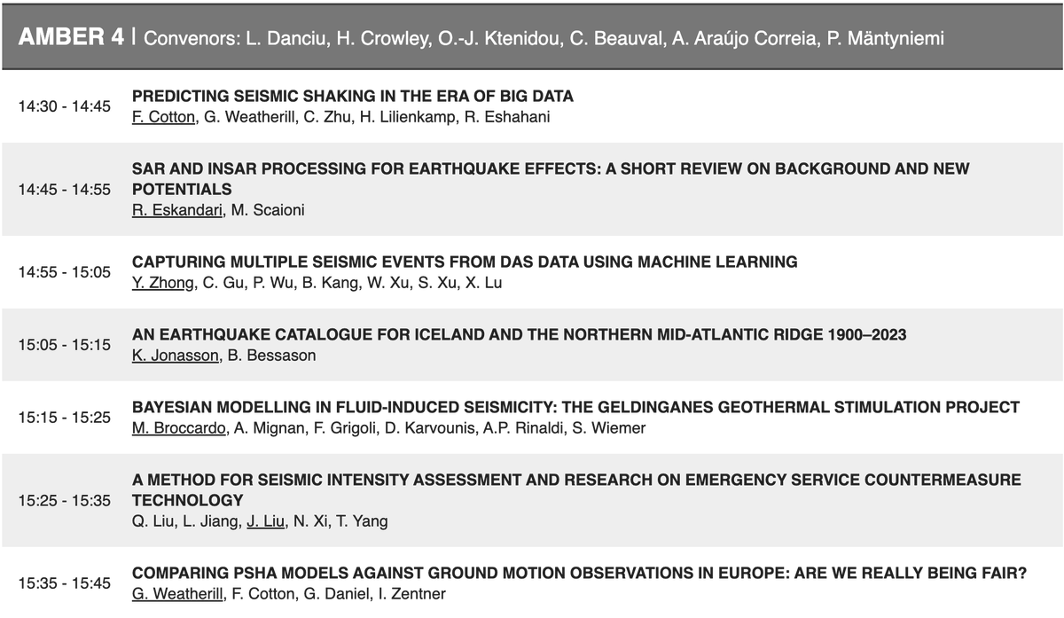 EPOSeu's tweet photo. 🚨 Thurs Jul 4 alerts for our @wcee2024 friends 🚨 #ORFEUS (h14:30, Rm Brown1) & #EFEHR (h14:30. Rm Amber4) have some stellar sessions lined up for❗️TODAY❗️ Details 👇🖼️
#EarthquakeEngineering #WCEE #Milan #Opensource #Research #Seismology #SolidEarthScience #eposdataportal https://t.co/CGgBpw2I7v