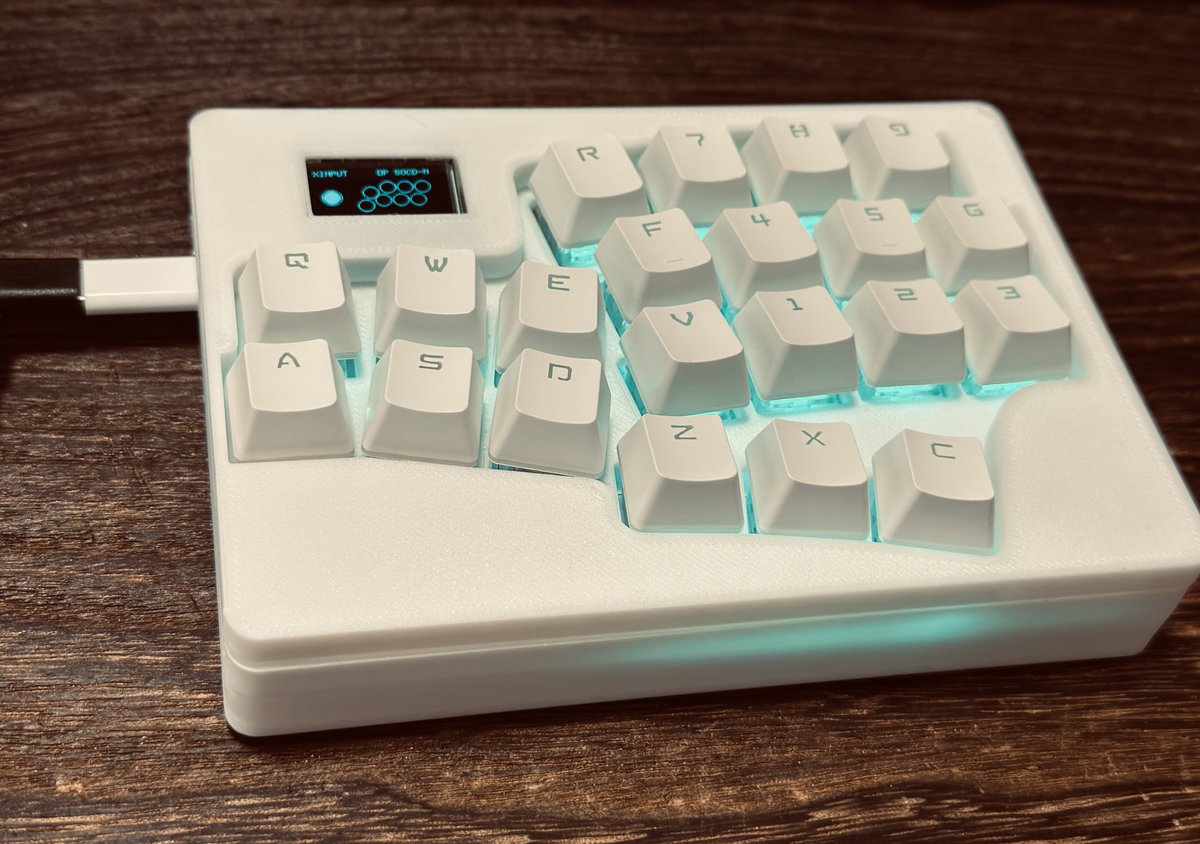 iwCircuitDesign's tweet image. 自作キーパッドを作ってみました