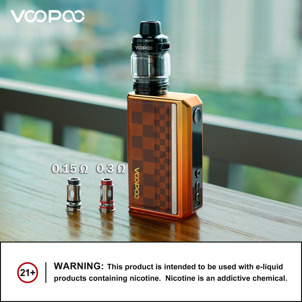 VOOPOO_OFFICIAL's tweet photo. ๐DRAG 5 is equipped with ๐๐ฃ๐ ๐ platform, which provides you with 4 times of vaping pleasure.๐
#voopoo #voopooodrag #DragFamily #Drag5 #newdrag #newproduct #pnpx #dragmod https://t.co/SpH0tdCqrF