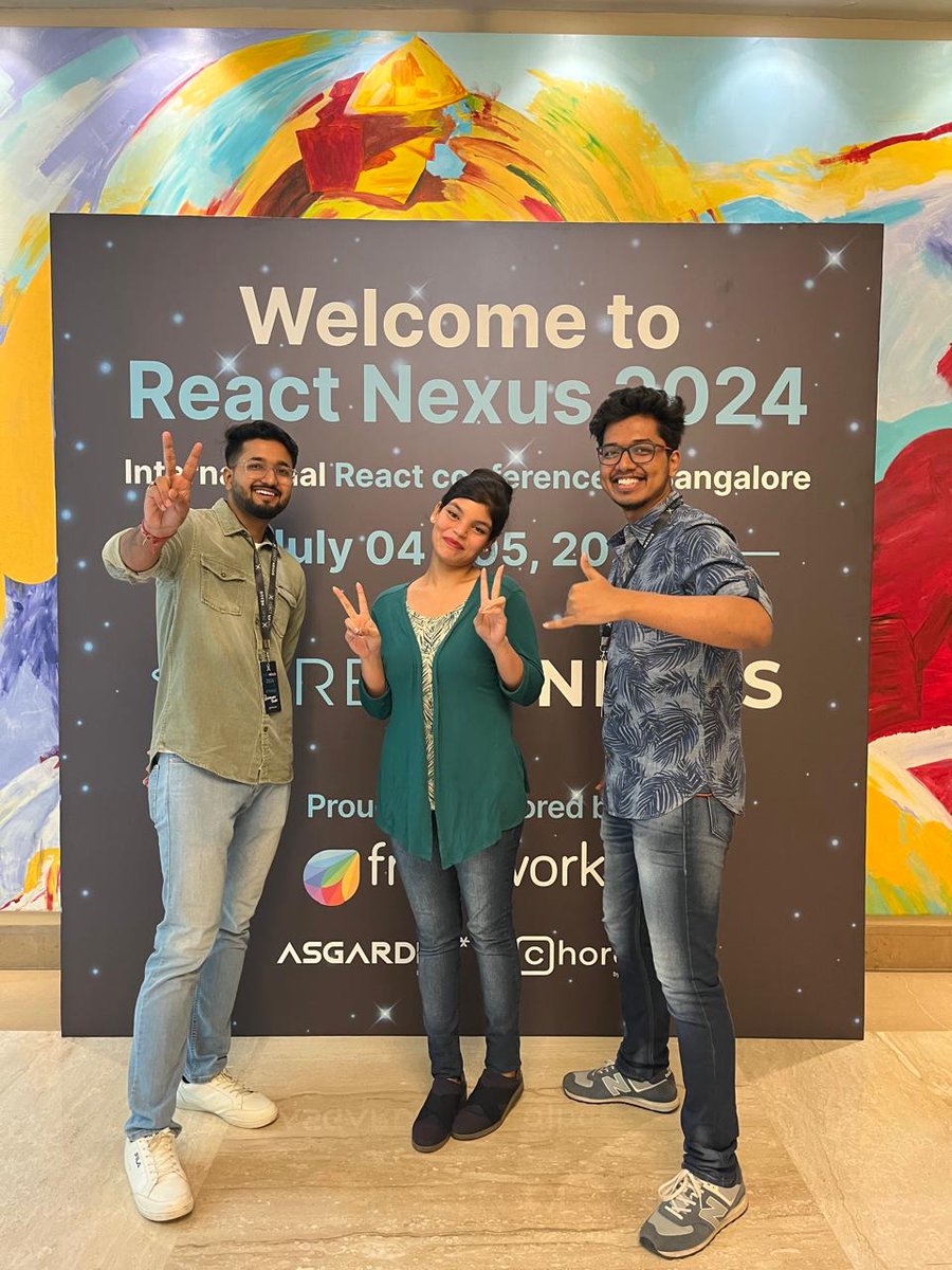 geekyants's tweet photo. Hello! 👋 We are at @ReactNexus 2024 and it looks amazing.
We would love to catch up if you are at the conference. 

@Manish___V @iambiswaaa https://t.co/1ZsNUo4GCf