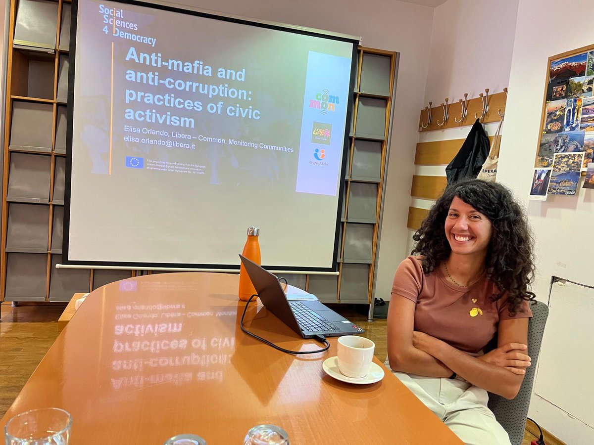 On Tuesday, 2 July 2024, Elisa Orlando, our project team member from Libera, gave a lecture entitled "Anti-mafia and anti-corruption: practices of civic activism" at the Institute of Criminology at the Faculty of Law Ljubljana.