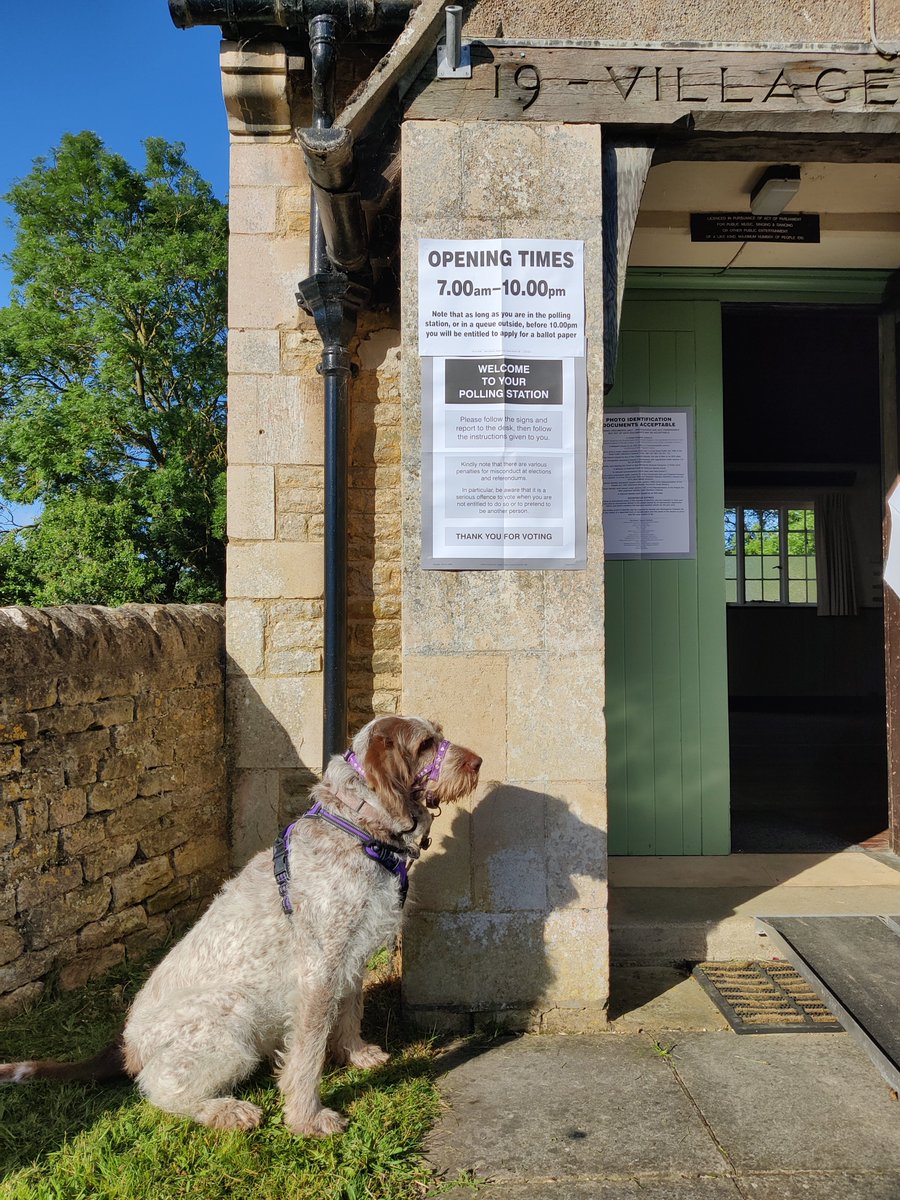 Just a reminder for today... vote!