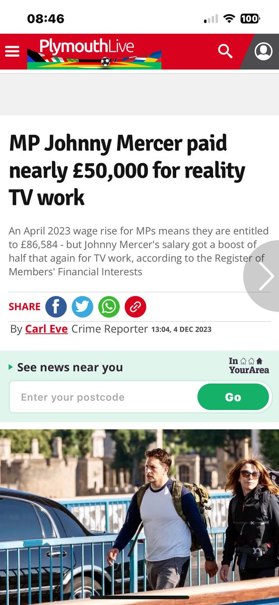 Pete Sanford (@realpetesanford) on Twitter photo <a href="/JohnnyMercerUK/">Johnny Mercer</a> Johnny, in the next 24 hours you, and your failures, will be a vanishing memory in our rear-view mirror.
You are a very #corrupt politician read your own media cuttings.
Itโs telling that your โhigh spiritedโ wife called the police to try and get veterans arrested because <a href="/JohnnyMercerUK/">Johnny Mercer</a> Johnny, in the next 24 hours you, and your failures, will be a vanishing memory in our rear-view mirror.
You are a very #corrupt politician read your own media cuttings.
Itโs telling that your โhigh spiritedโ wife called the police to try and get veterans arrested because