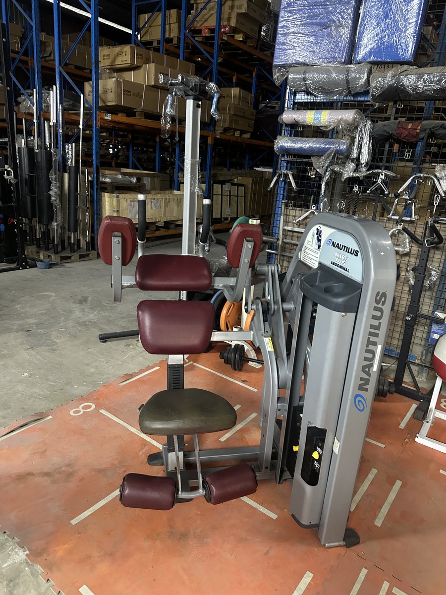 Nautilus Nitro Plus Abdominal Crunch
Kalau berminat nak tengok dan test dulu boleh dtg warehouse.

Boleh roger sini
📲019-6607229 (MALA)
wasap.my/60196607229/us…

#nautilus #nautilusnitroplus #abscrunch #abdominal #absmachine #abdominalmachine #nautilusabdominal