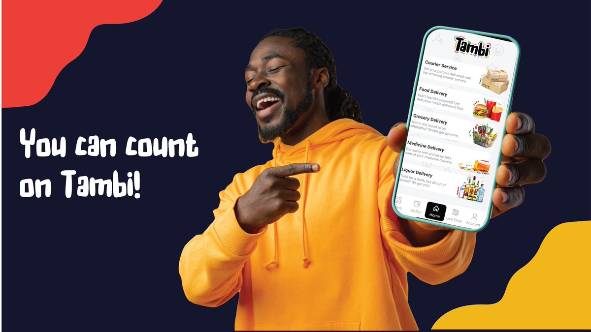 AppTambi's tweet photo. Are you looking for reliability? With our vetted delivery partners and real-time tracking, we ensure timely and reliable service for your customers. Ready to get started? Register now and let Tambi handle the logistics while you focus on your business
https://t.co/brB4nUKNDr https://t.co/6PkFejWwz3