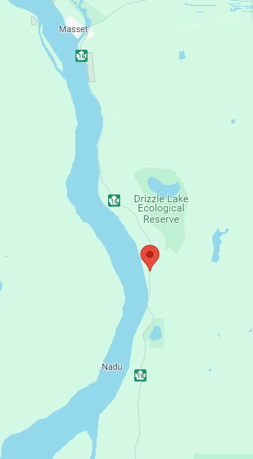 DriveBC's tweet photo. 🦺#BCHwy16 - watch for construction crews between Hodges Ave and the Pure Lake Rest Area from 8:00am-4:00pm.
Single lane alternating traffic will be in effect.
#Masset #HaidaGwaii
ℹ️https://t.co/Kh8yiyOwLp https://t.co/zSOz7xvIIT