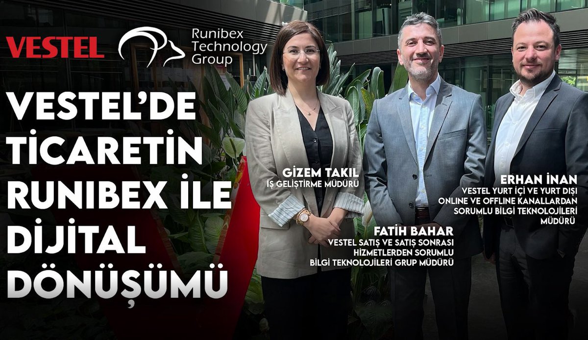 runibex's tweet photo. Vestel’de Ticaretin Runibex İle Dijital Dönüşümü.
Başarı hikayemizi izlemek için: https://t.co/kMU8R2jhiY

#vestel #runibex #dijitaldonusum #eticaret #cloud https://t.co/XJNYSNxLXT