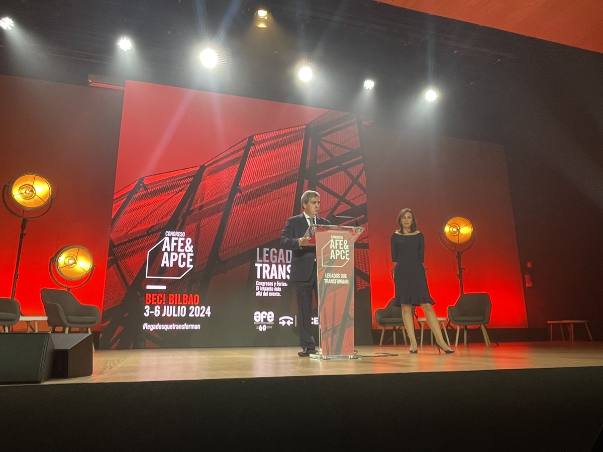 Inauguramos el II Congreso AFE&amp;APCE. El sector de congresos y ferial se reune para debatir la actualidad del sector bajo el claim #legadosquetransforman .
