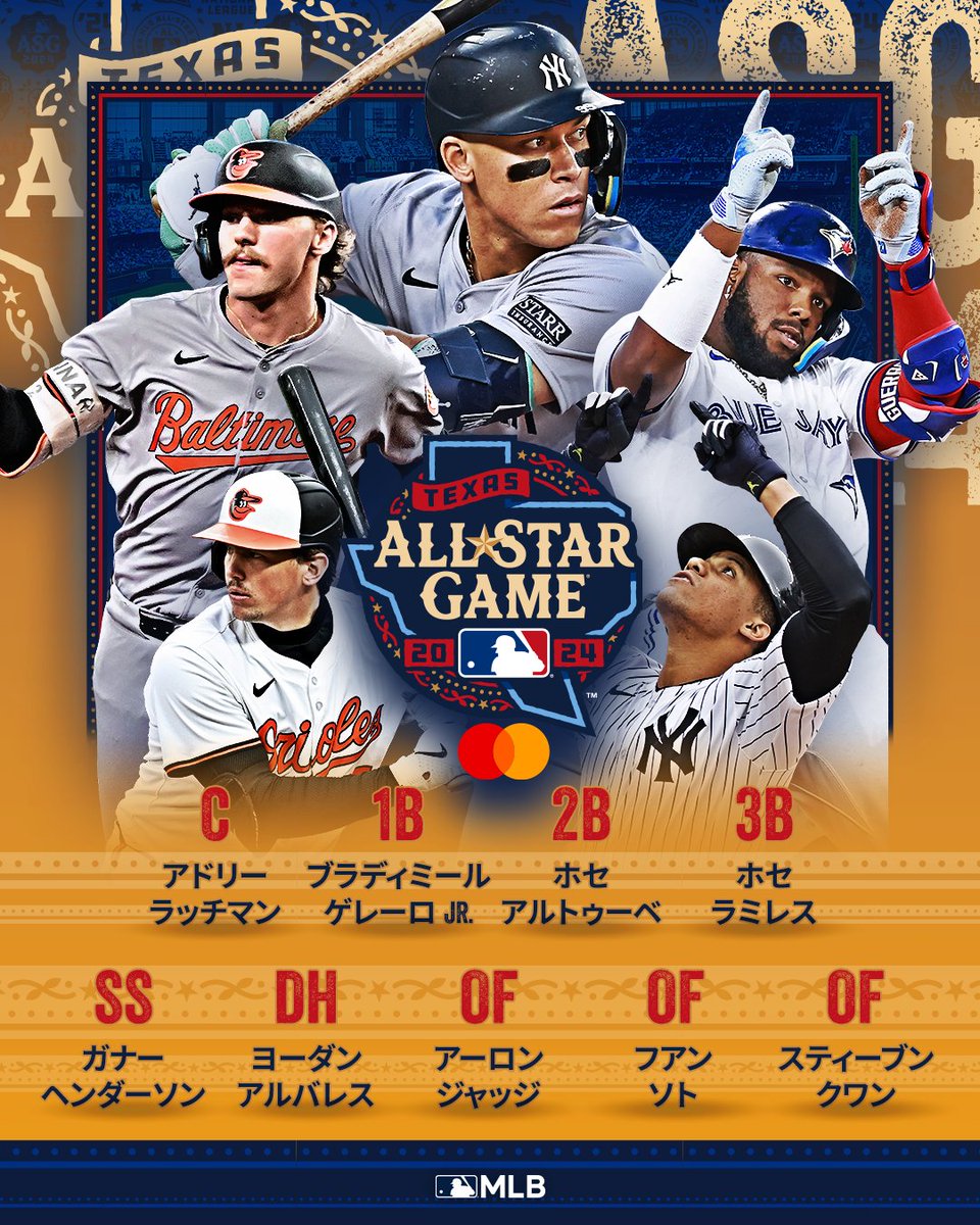 ssxxv2023MLBオールスターゲーム出場記念ダブルフォトミン MLB Japan on X
