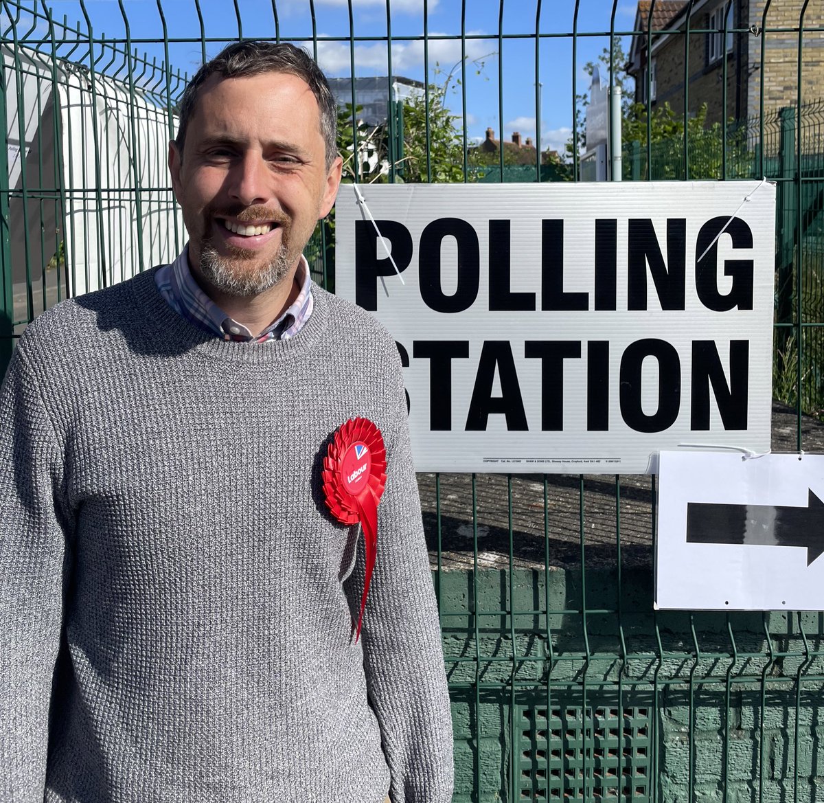 Chris Vince MP (@chrisvincemp) on Twitter photo Here we go, today is the day! 
Change will only happen if you vote for it so…
🗳️ Polls are open 7am - 10pm
🪪 Don’t forget your photo ID to vote
🌹 Vote for change with Labour Here we go, today is the day! 
Change will only happen if you vote for it so…
🗳️ Polls are open 7am - 10pm
🪪 Don’t forget your photo ID to vote
🌹 Vote for change with Labour