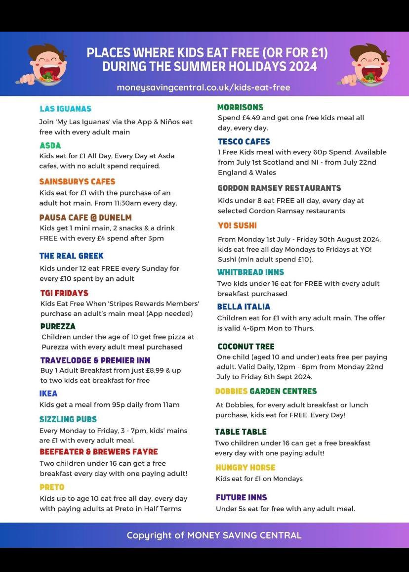 Good to know for over the holiday period. 👍❤️