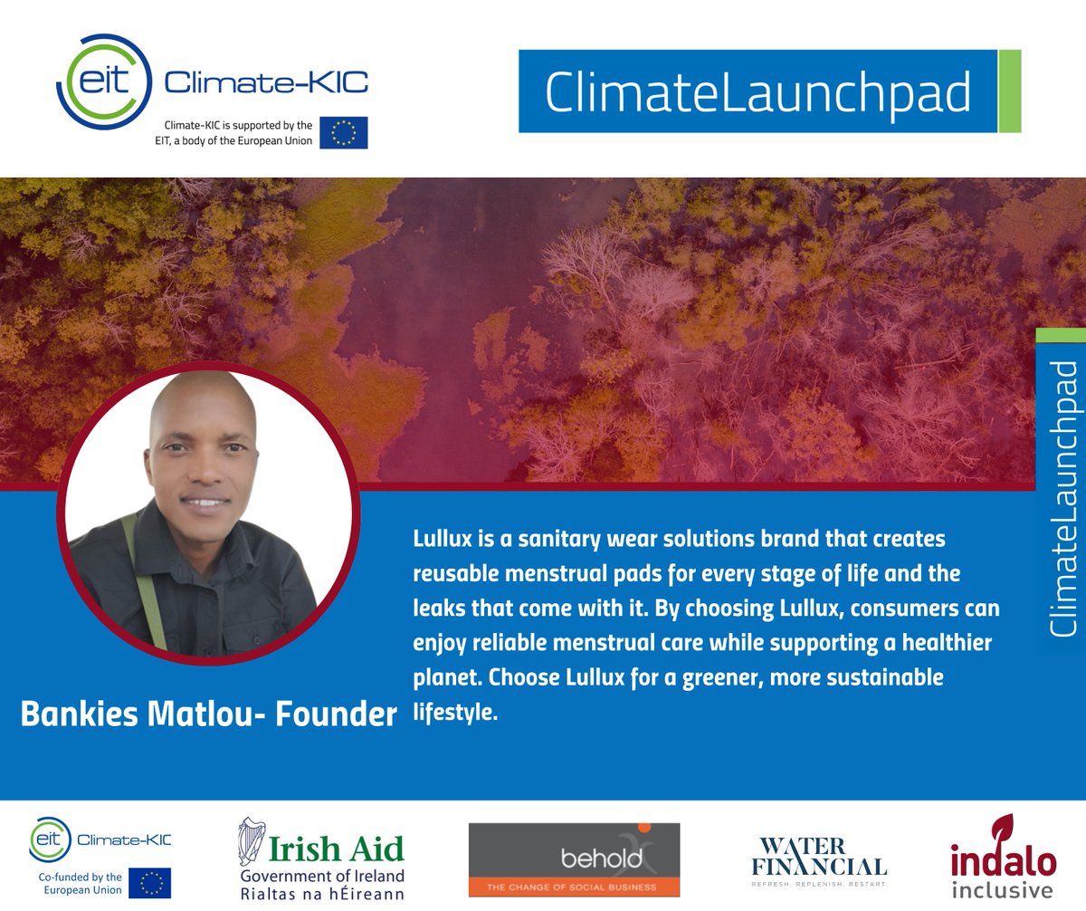 🌍Meet the visionary minds behind Dziphatu Green Tech, Liid Designs, Instrumental Biotechnologies, and Lullux, transforming climate challenges into opportunities and driving innovation in climate solutions. 

Proud to support <a href="/ClimateLaunch/">ClimateLaunchpad</a> on shaping a greener tomorrow🌱