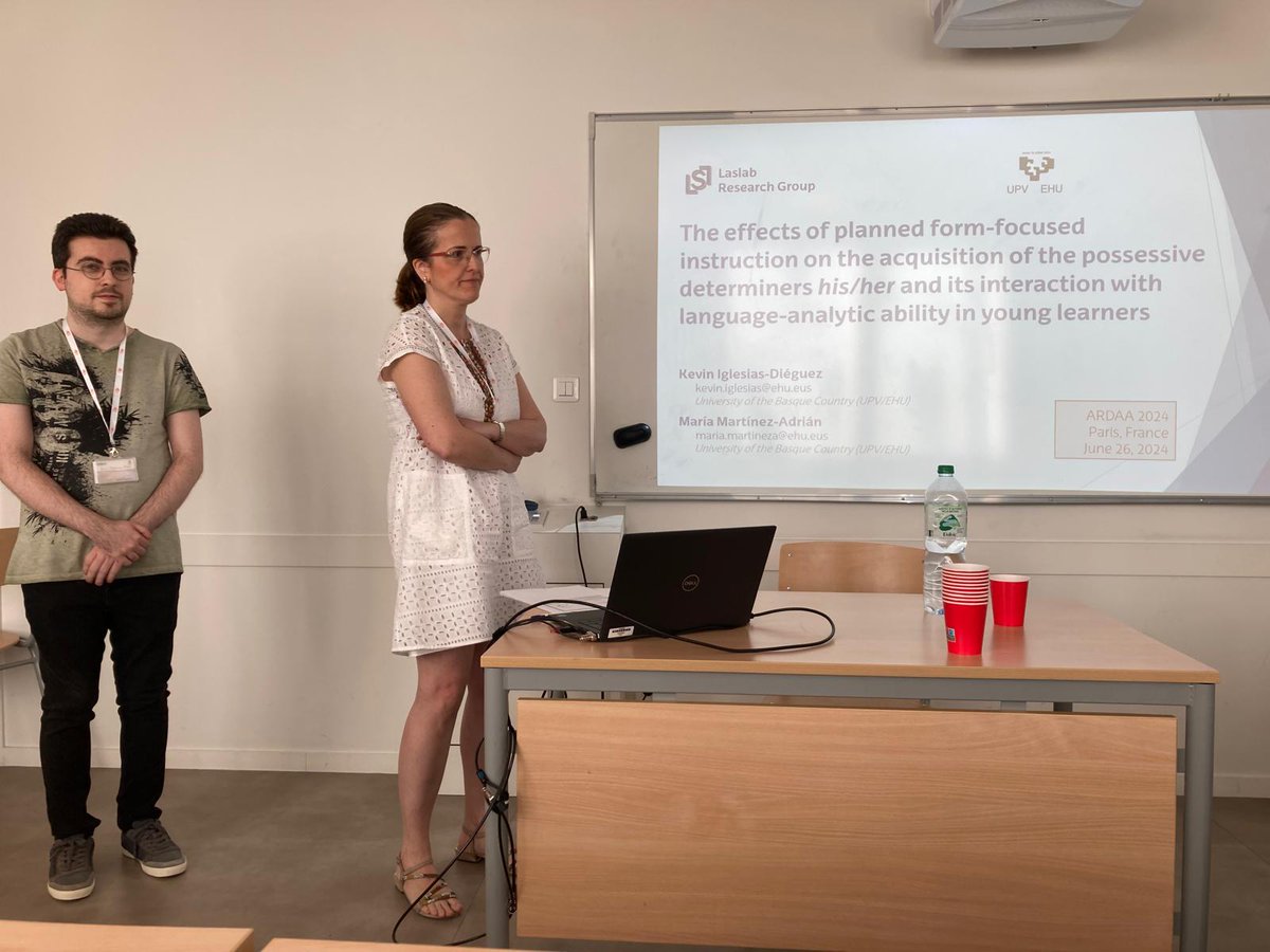 Last week we had the opportunity to attend the vibrant conference organised by @AssoARDAA to share our research and get inspired by so many different enriching perspectives and stimulating ideas on the acquisition and teaching of English. We enjoyed it so much!!