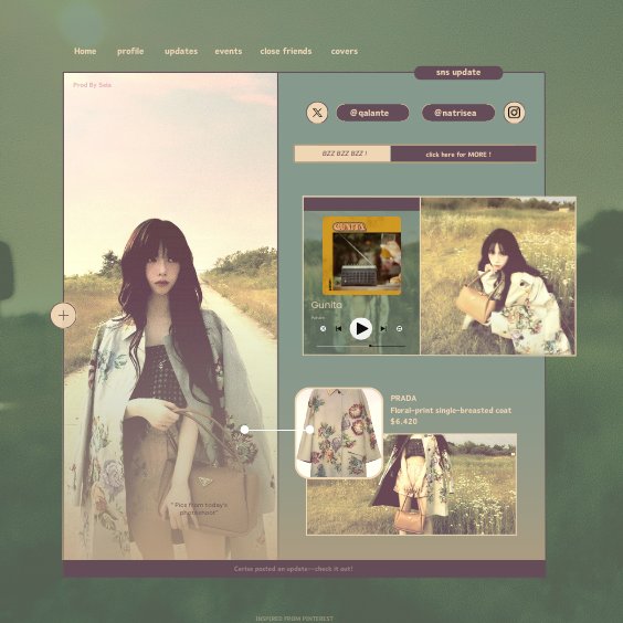 ㅤ

          TALIA ☆⠀   —   SNS UPDATE⠀
          04:14 PM    ͏͏͏͏͏͏  ╱       07. 04. 24.

ㅤ