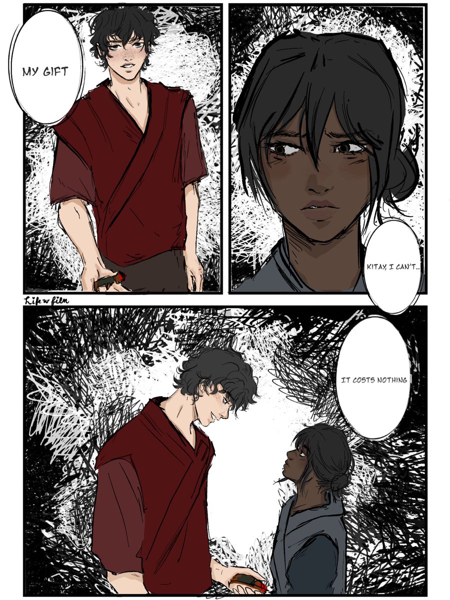 Kitay + Rin in #thepoppywar ch.8