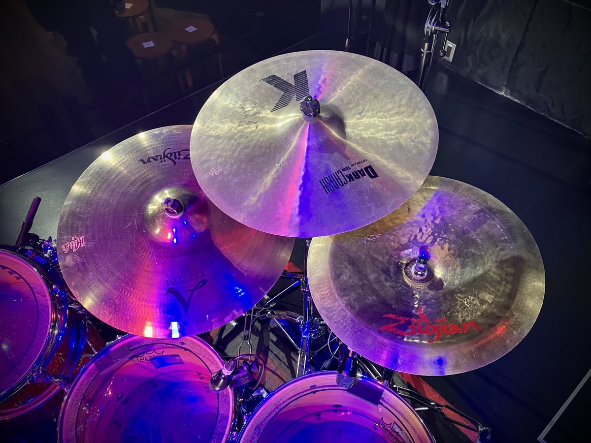 ✨Zildjian Artist Cymbal Setup：#ShaneGaalaas 🗓️Date：2024.7.1