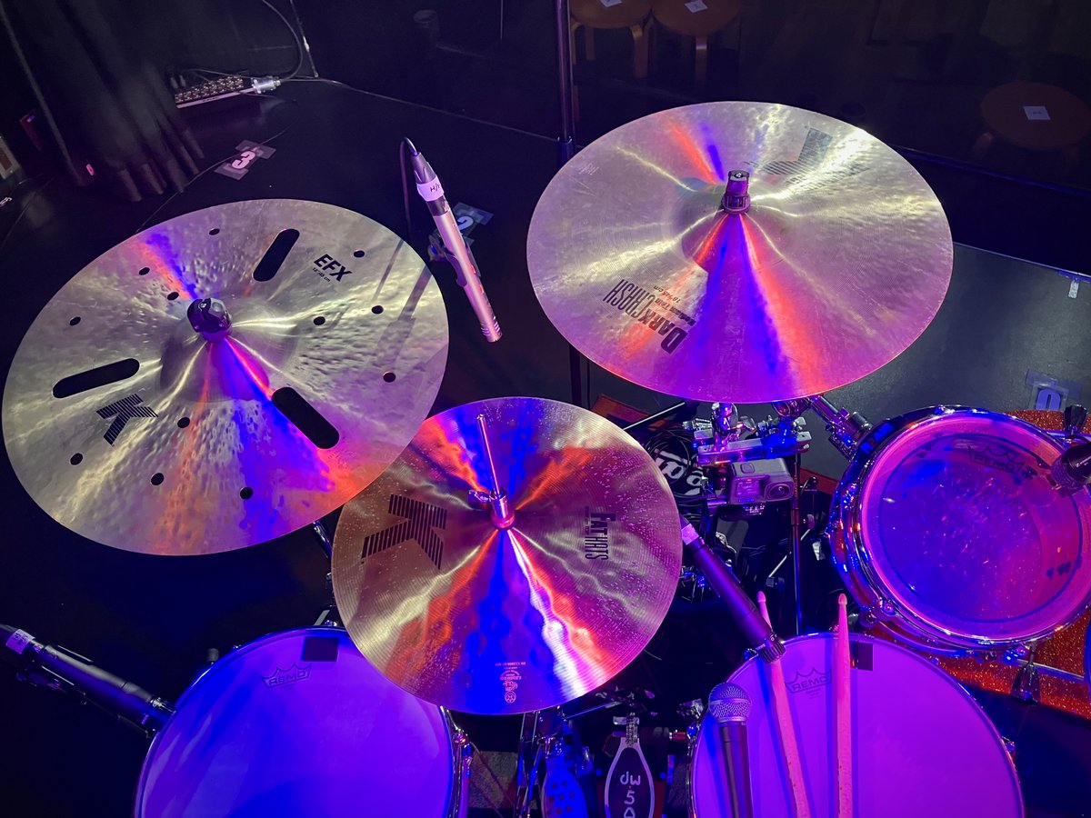 ✨Zildjian Artist Cymbal Setup：#ShaneGaalaas 🗓️Date：2024.7.1