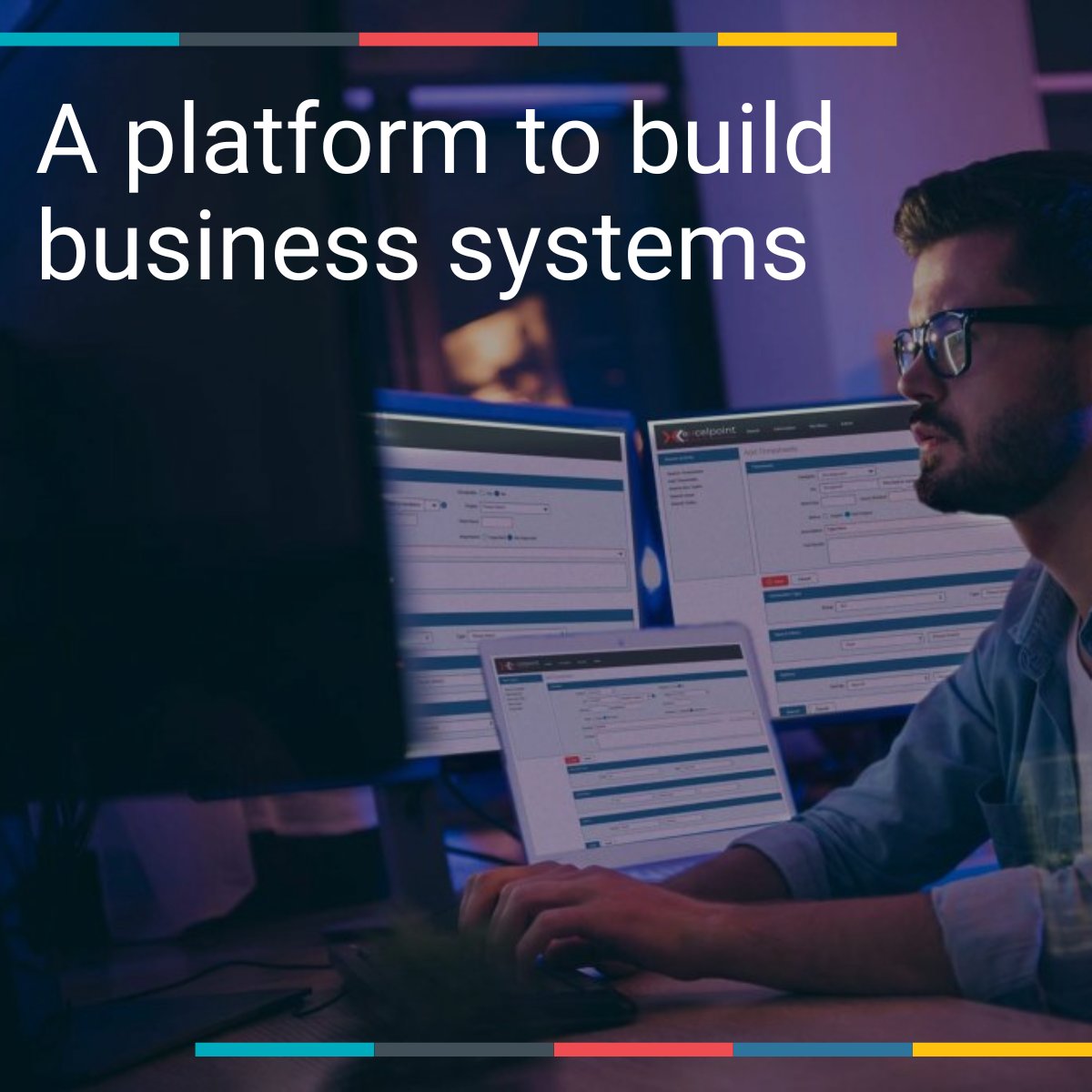 Excelpoint's tweet image. Transform your business operations by empowering employees of all technical backgrounds to create robust systems.
With our innovative #nocodesoftware, what used to take years can now be accomplished in weeks.
excelpoint.co.uk
#digitaltransformation #processautomation