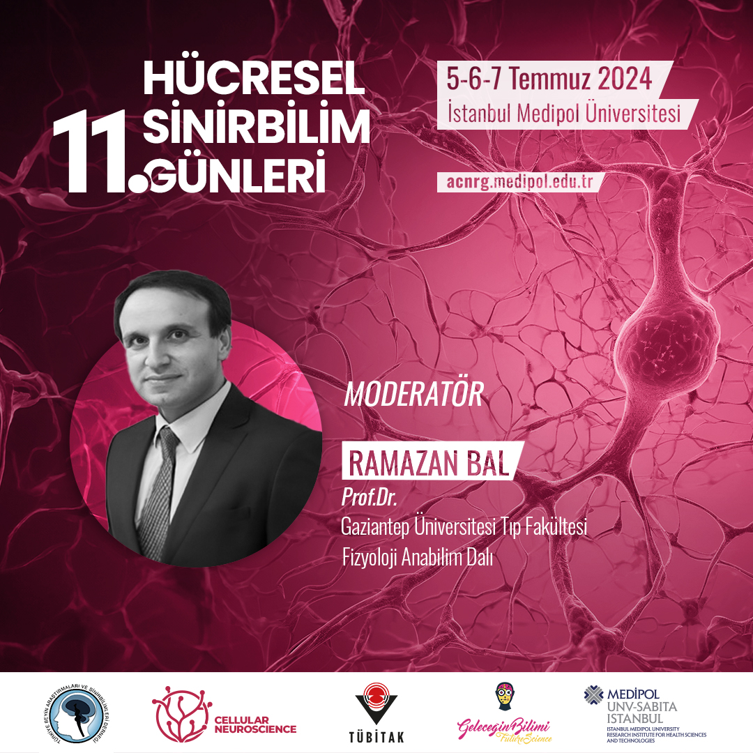 CellularNeuro_'s tweet photo. Gaziantep Üniversitesi'nden Prof. Dr. Ramazan Bal 11. Hücresel Sinirbilim Günleri Moderatörlüğünde bizlerle...

https://t.co/ew1fsakTmd

#Sinirbilim #BilimEtkinliği #HücreselSinirbilimGünleri #MedipolÜniversitesi https://t.co/kWG79GklMU