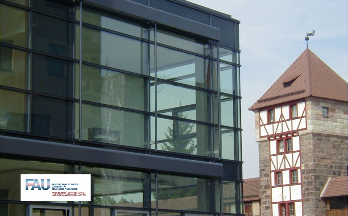 <a href="/FAUWiSo/">FAU WiSo</a> invites applications for a Full Professor of Economics, in particular Economic Theory. We seek to appoint an ecomist with an internationally visible profile with a particular focus on economic theory and  microeconomics. 

fau.eu/people/working…