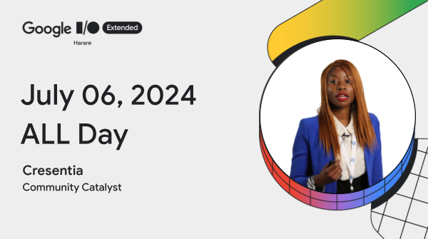 gdg_harare's tweet image. The countdown is on, folks! Our amazing host Cresentia is buzzing with excitement to welcome you all to the Nexus Batanai Gardens!

This is going to be an event you won&apos;t want to miss from incredible speakers to interactive workshops, there&apos;s something for everyone. #ioextended