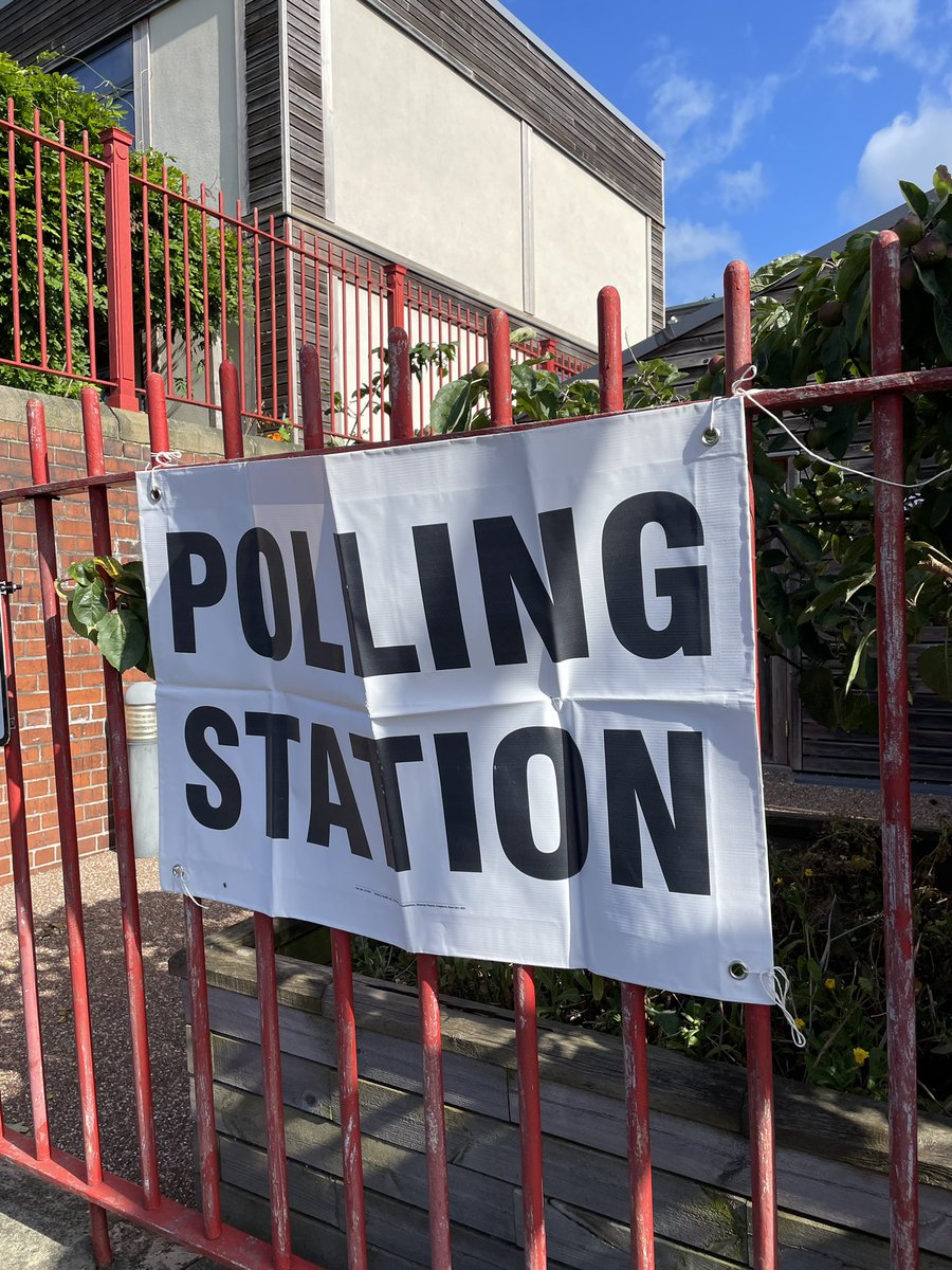 Today is the day…

…have you voted yet? 

#generalection2024