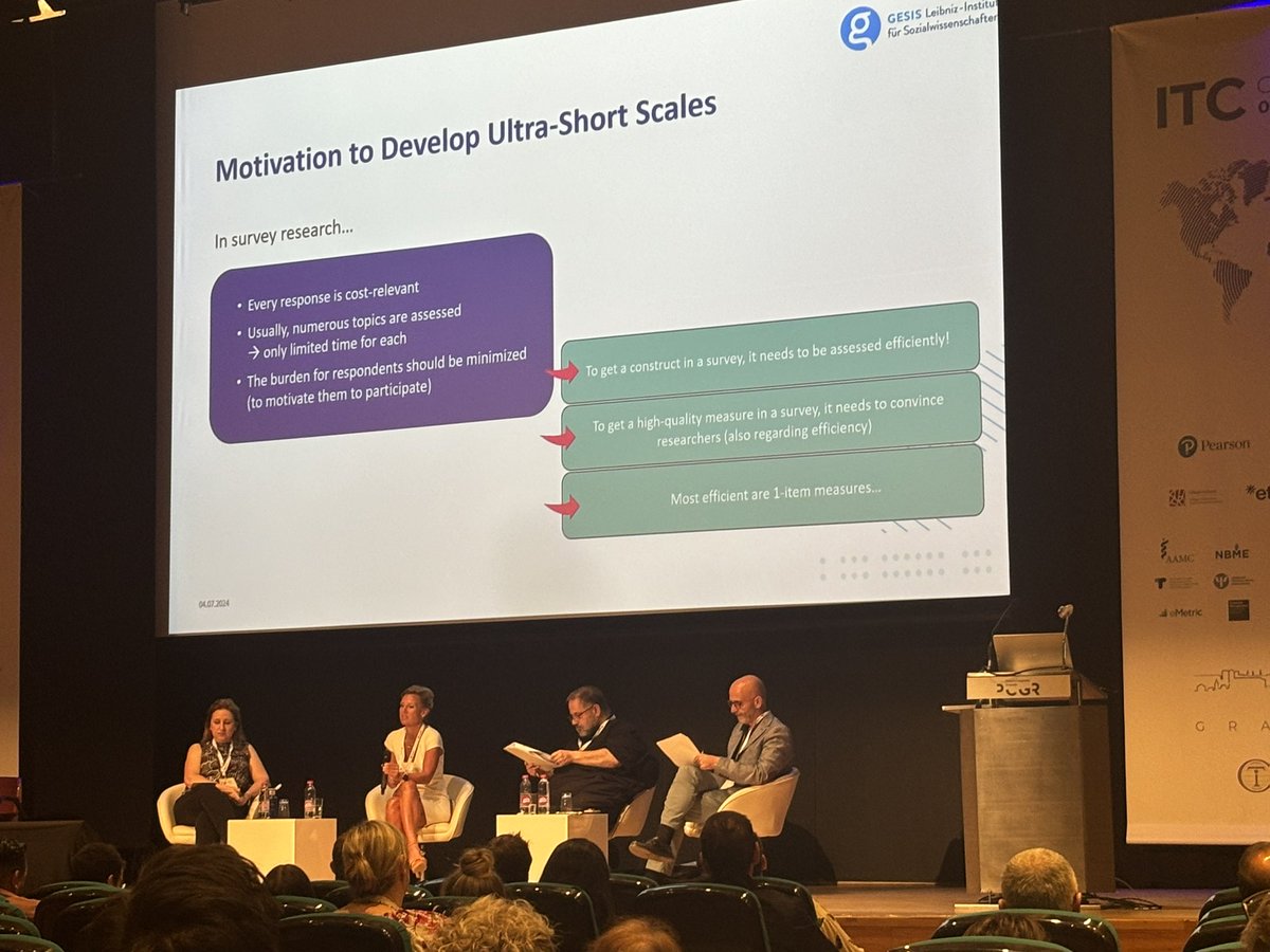 Day 2 of the #ITC2024 here we go! Enjoying the plenary session. Objectives today: present 2 posters and 1 round table 💪🏻