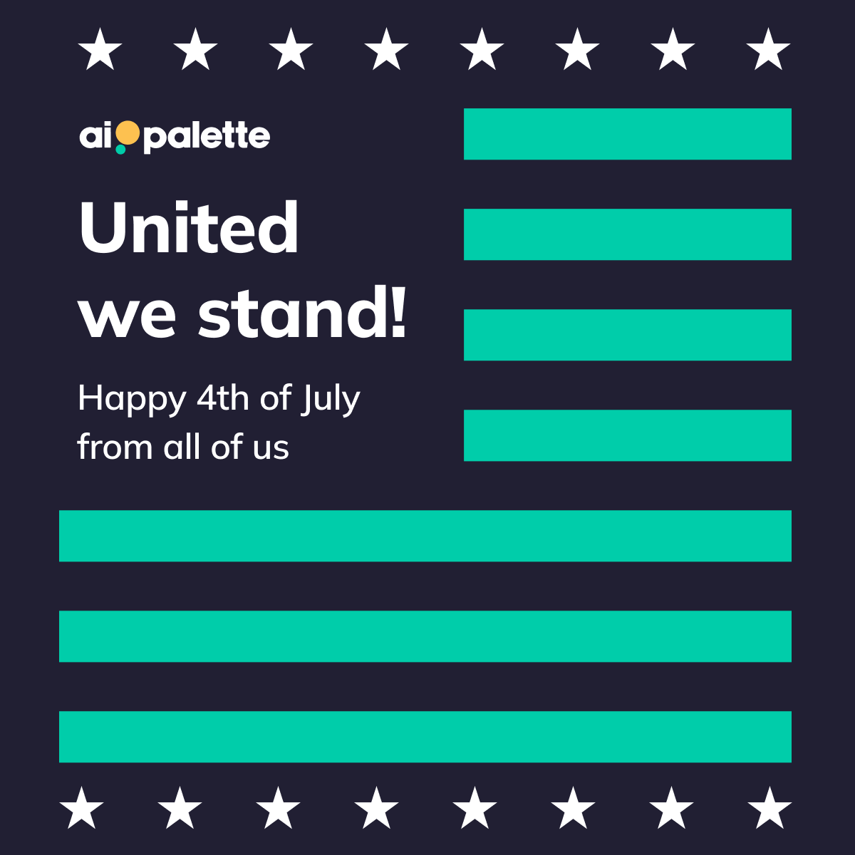 Here's to a future where AI continues to empower people and create a more just and equitable world.

#AiPalette #fourthofjuly2024