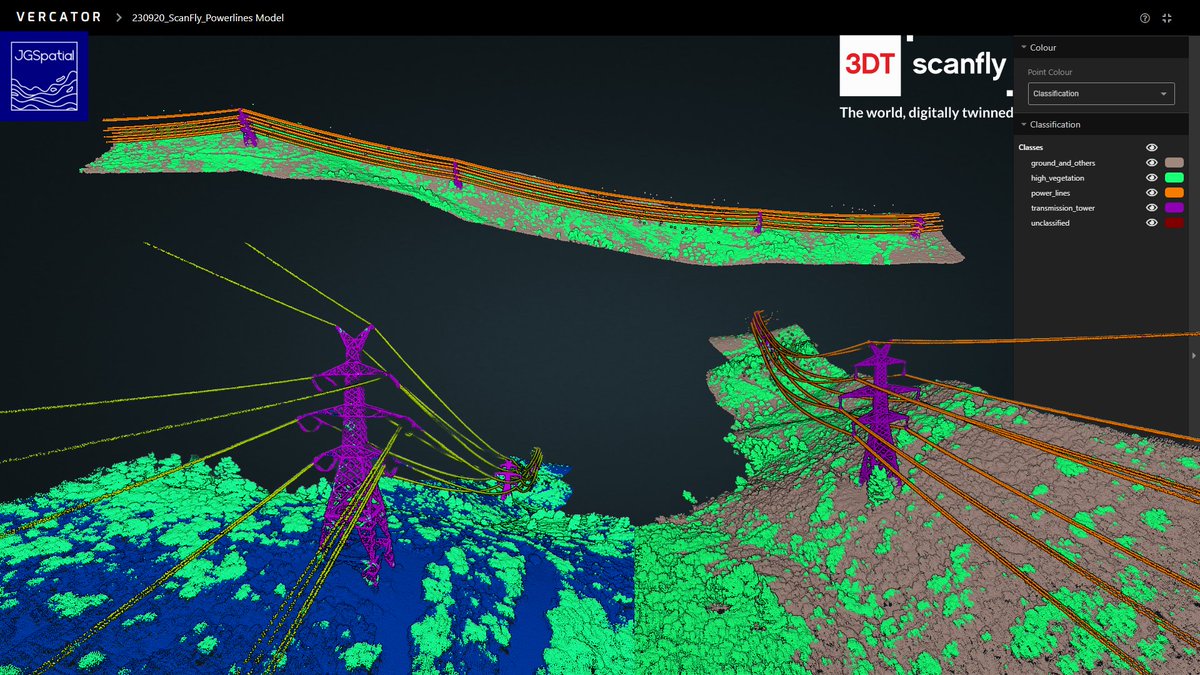 scanfly3dt's tweet photo. Unlock LiDAR data's power! We collaborated with #JGSpatial who processed our high-precision Scanfly data with #Vercator's Powerlines machine learning model and got these impressive results!
🔺https://t.co/xsm1fPetj6
🔺https://t.co/zXtcD2pDFI
#LiDAR #AI #SmartCity https://t.co/lJCl5nQdV0