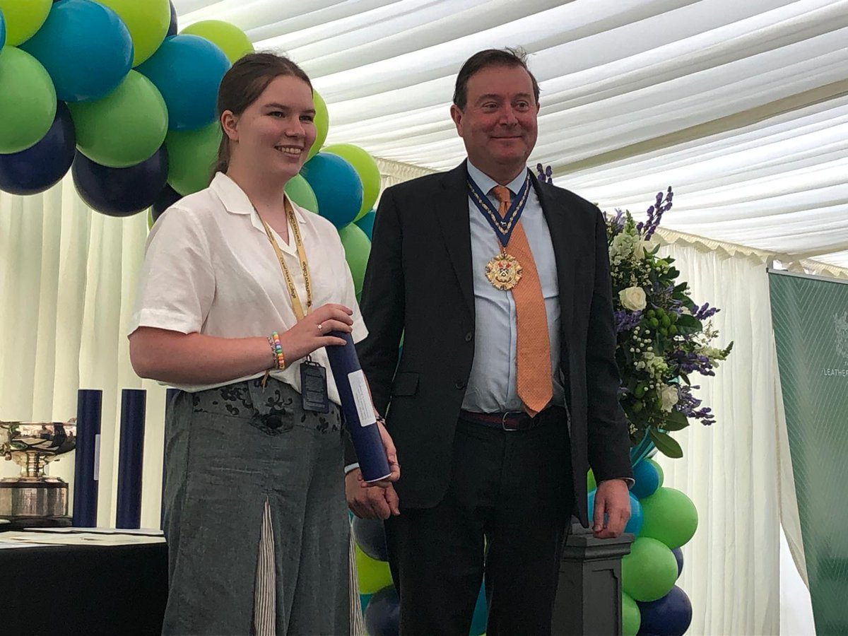 Was delighted to attend the <a href="/capelmanor/">Capel Manor College</a> College Student Awards and Showcase. Fantastic craftsmanship on display. Was a great honour to give out prizes and trophies to the deserving winners along with my fellow Masters from all the Leather Livery Companies.