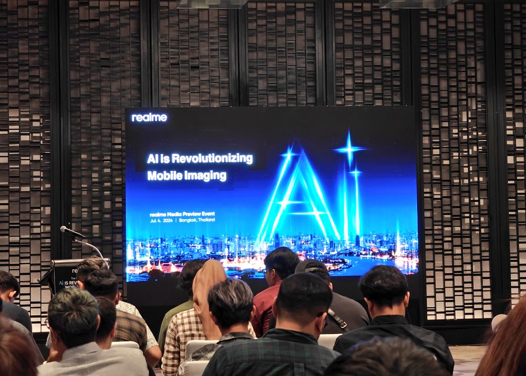 We are in Thailand for the global briefing of the Realme 13 Pro series! ✅
.
#realme13ProSeries5G #realme