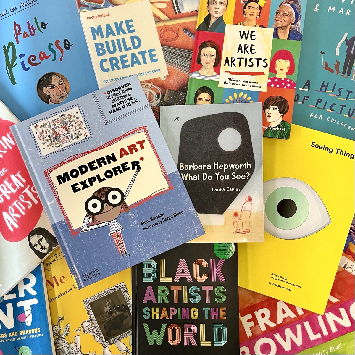 It's Children's Art Week so we had to show off some of the fantastic art books in our Teaching Practice Collection! 🎨
All of these books can be found at Mary Seacole Library and you can explore more in our online collection here: tinyurl.com/cscbkxj3
#YourBCULibrary <a href="/BCUHELS/">BCU HELS</a>