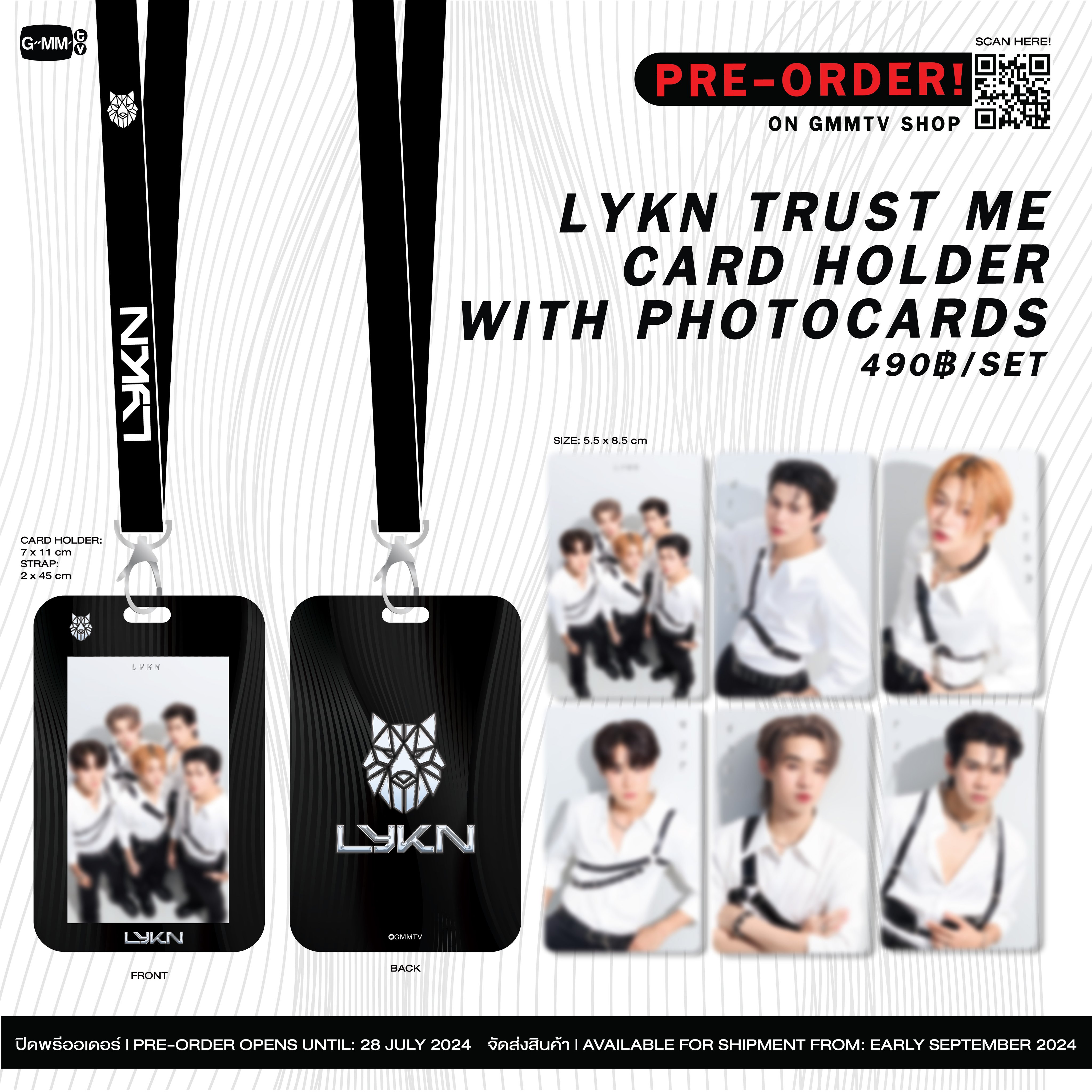 LYKN カードフォルダー　GMMTV GMM CARD HOLDER PHOTOCARDカードホルダーカード LYKN - メルカリ