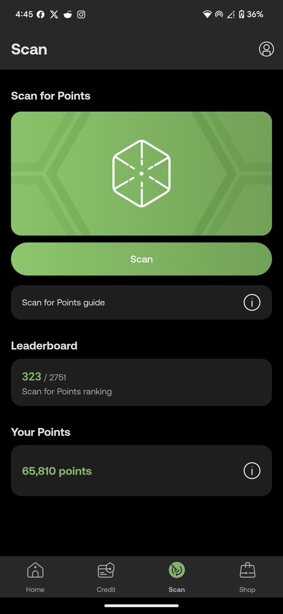 WMTManiac's tweet photo. On a road trip and been scanning the whole time. Leveled up 60 places in the rankings in one day. 17,000 points! @wmtoken @WorldMobileTeam  Scan 4 Points upgrade! https://t.co/cAsLtVKHsb