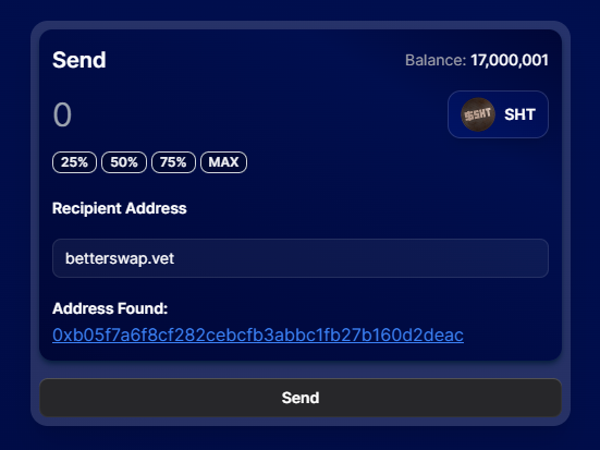 Ready to send someone $SHT?