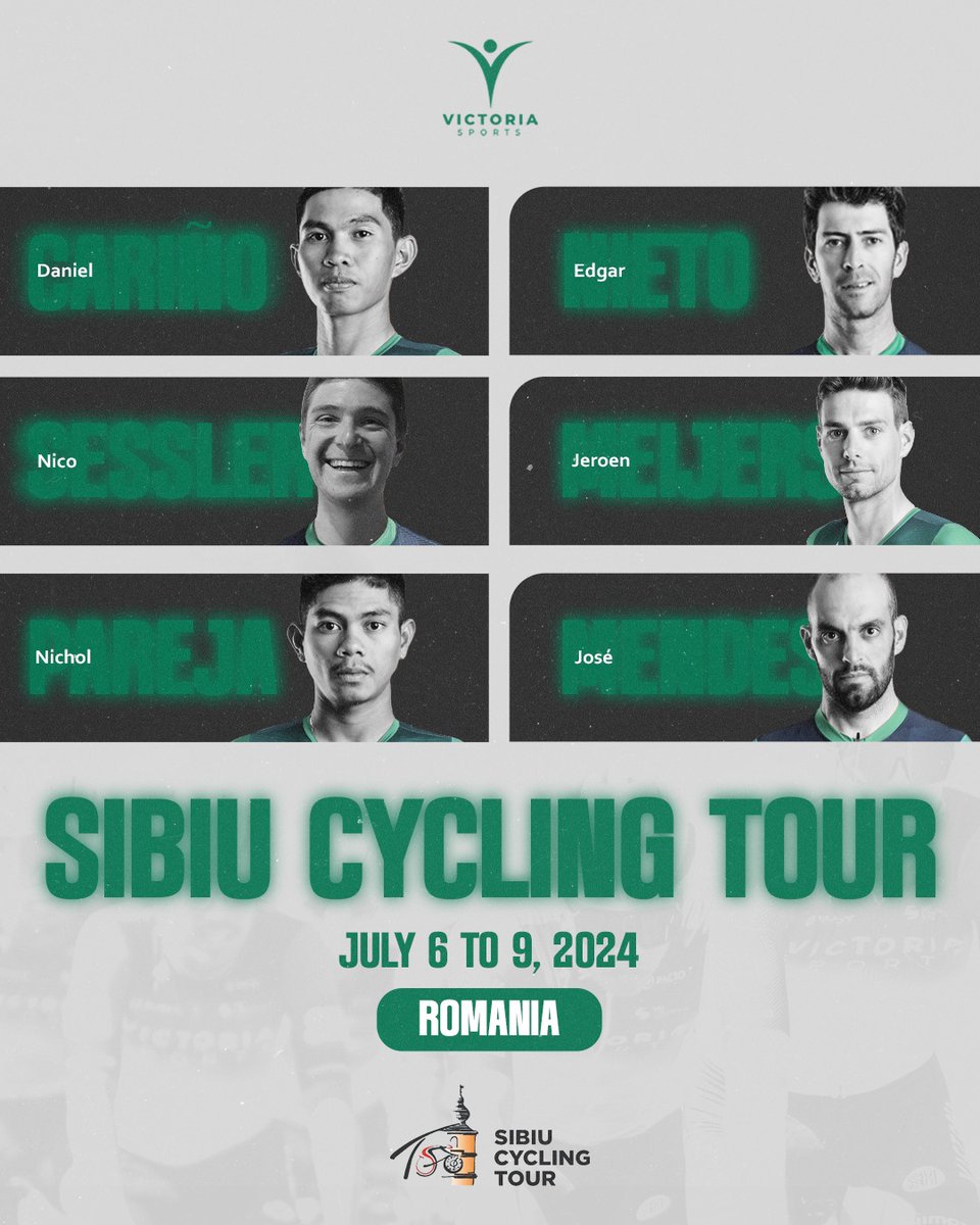 Another first-time participant in the #SibiuTour is Victoria Sports Pro Cycling from the Philippines. <a href="/NicoSessler/">Nicolas Sessler</a> knows what to expect, though, and with @JeroenMeijers they bring one of the fastest guys on the Asia Tour.