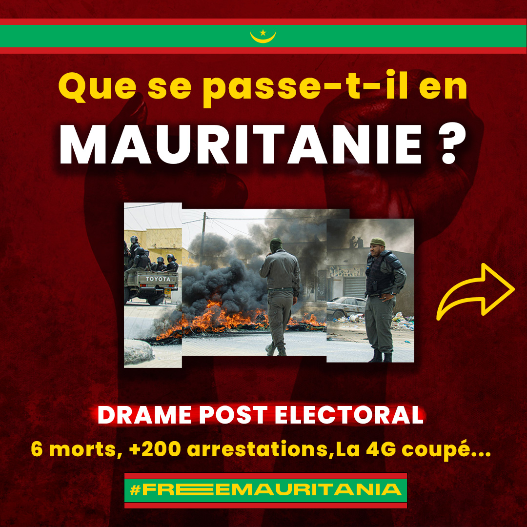 ZozayTheGoat's tweet photo. Voici un résumé de ce qu'il se passe actuellement en République islamique de Mauritanie.
Jusqu'ici la communauté internationale reste inactive alors internet va devoir faire le boulot. #FreeMauritania #FreeMauritanie #JusticeForMauritania @UNRWA @hrw @amnesty https://t.co/0qkKwbvaLs