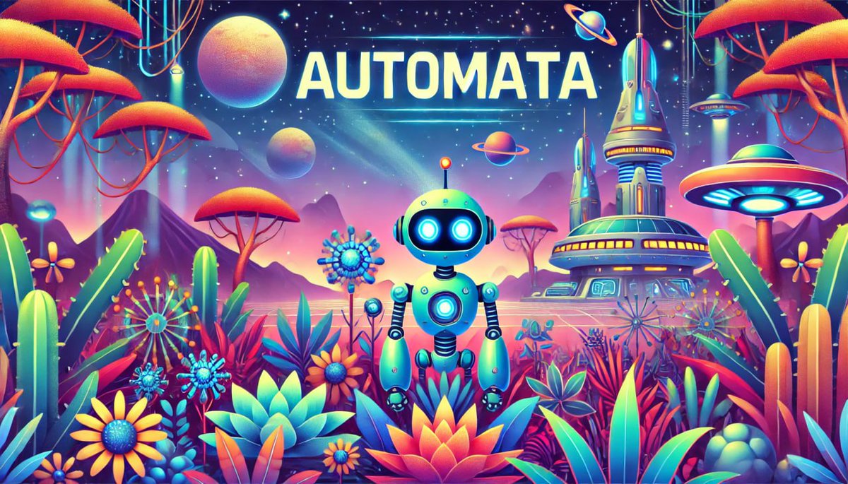 AutomataWeb3's tweet image. 🤖️Hello World!
