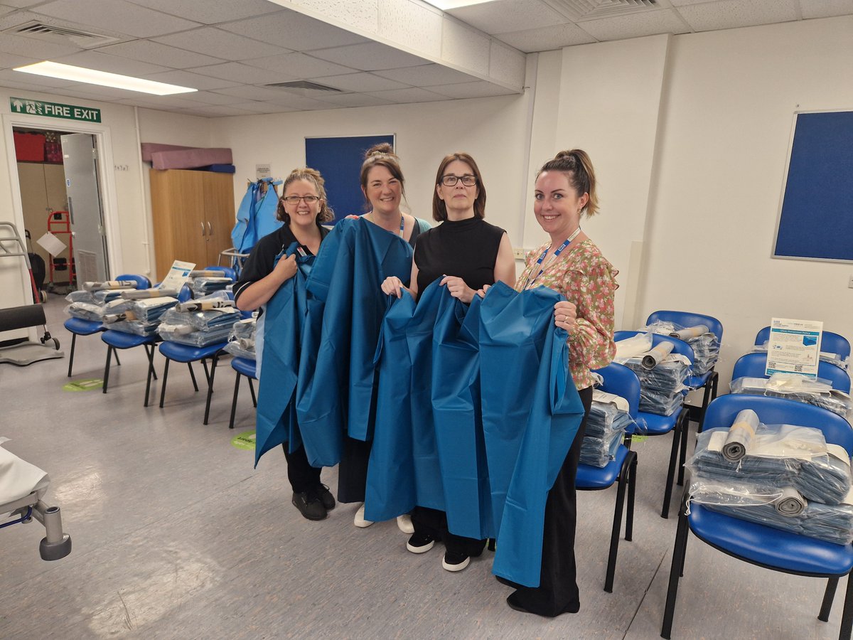 Cambridge University Hospitals NHS (@cuh_nhs) on Twitter photo Teams across our hospitals reviewed the use of sliding sheets as part of a project to reduce pressure ulcers.
The sheets can be laundered and reused, a step towards the circular economy we're aiming for 👏
<a href="/ThinkGreen_CUH/">CUH Sustainability</a> Teams across our hospitals reviewed the use of sliding sheets as part of a project to reduce pressure ulcers.
The sheets can be laundered and reused, a step towards the circular economy we're aiming for 👏
<a href="/ThinkGreen_CUH/">CUH Sustainability</a>