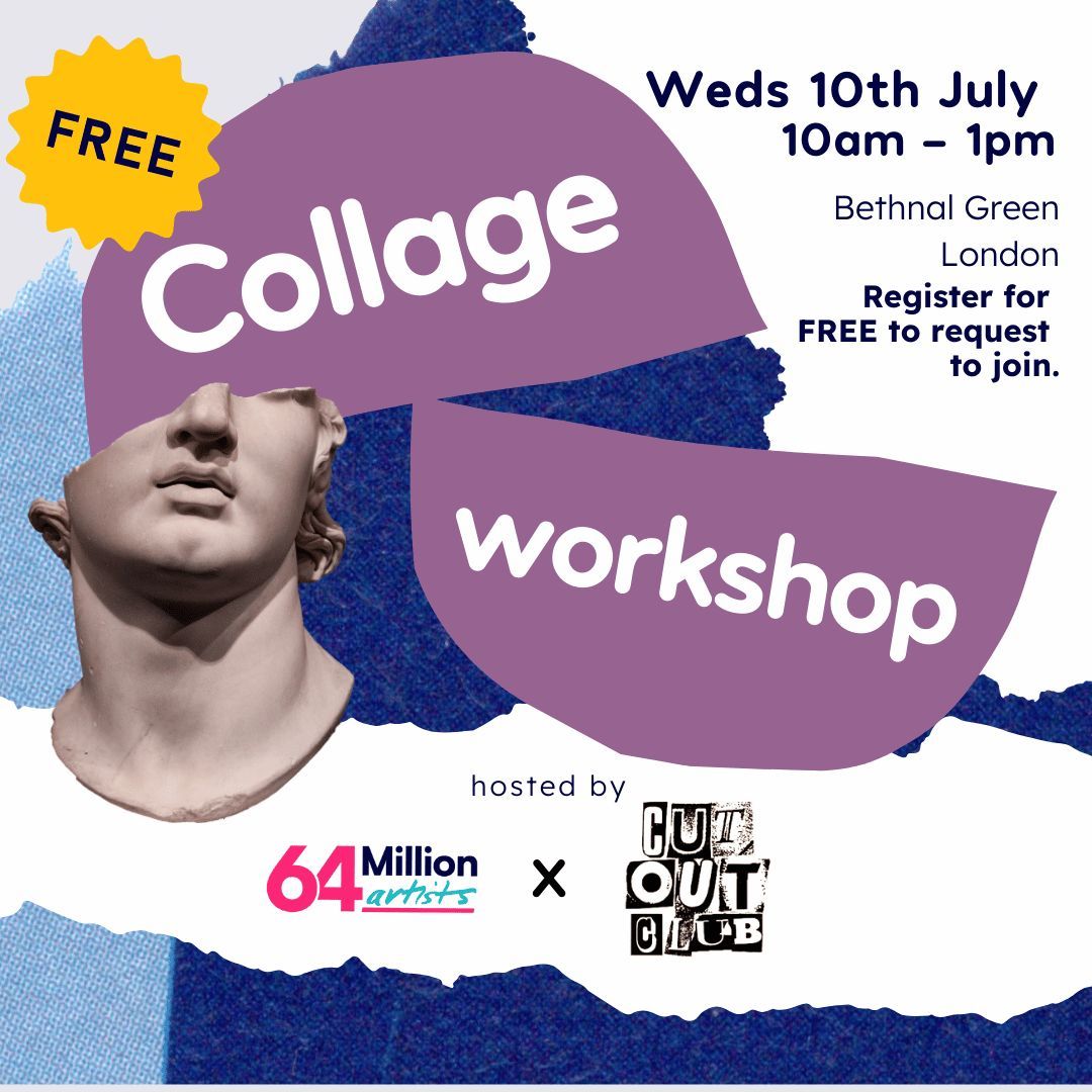 Leave your mark on The January Challenge! 🌟 Join us and Cut Out Club for a fun, creative collage workshop. Get snippy, messy, and colorful! Your masterpieces will shine in our 2025 campaign. Limited spaces—register now! 📸✨ 

🔗 buff.ly/3xFMs6N