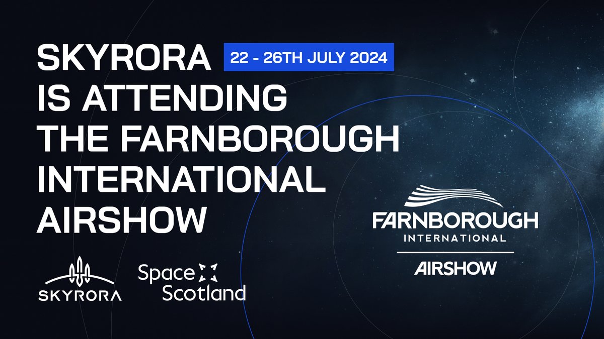 Skyrora_Ltd's tweet photo. #Skyrora is looking forward to attending the Farnborough Airshow, where we will be exhibiting on the @ScottishSpaceLC stand!
Book a meeting with us to learn more about our wide range of #UKLaunch capabilities that will add value for customers globally! https://t.co/TtEswS08VE