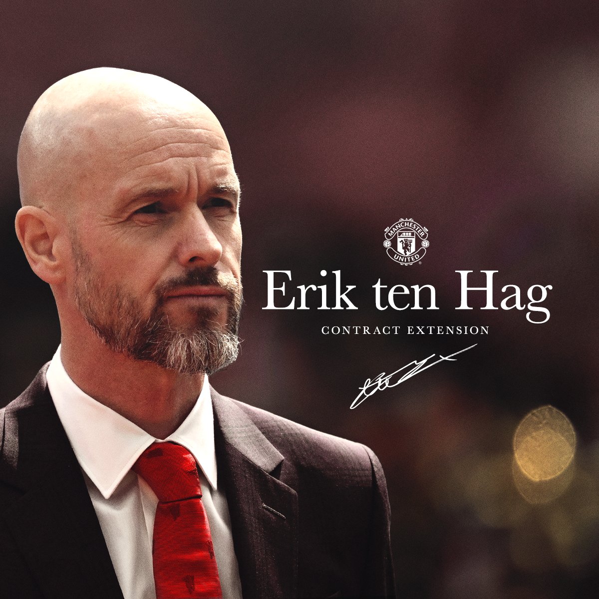 ManUtd's tweet photo. ✍️ Here to stay.

#MUFC
