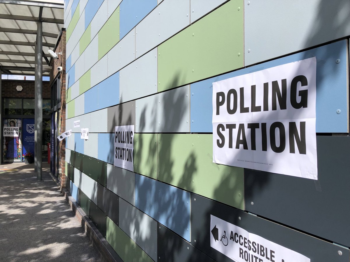 I’ve voted, and so should you!
Get out there, don’t take things for granted. 
(I won’t tell you how I voted - but I can’t wait to see the back of this government…)