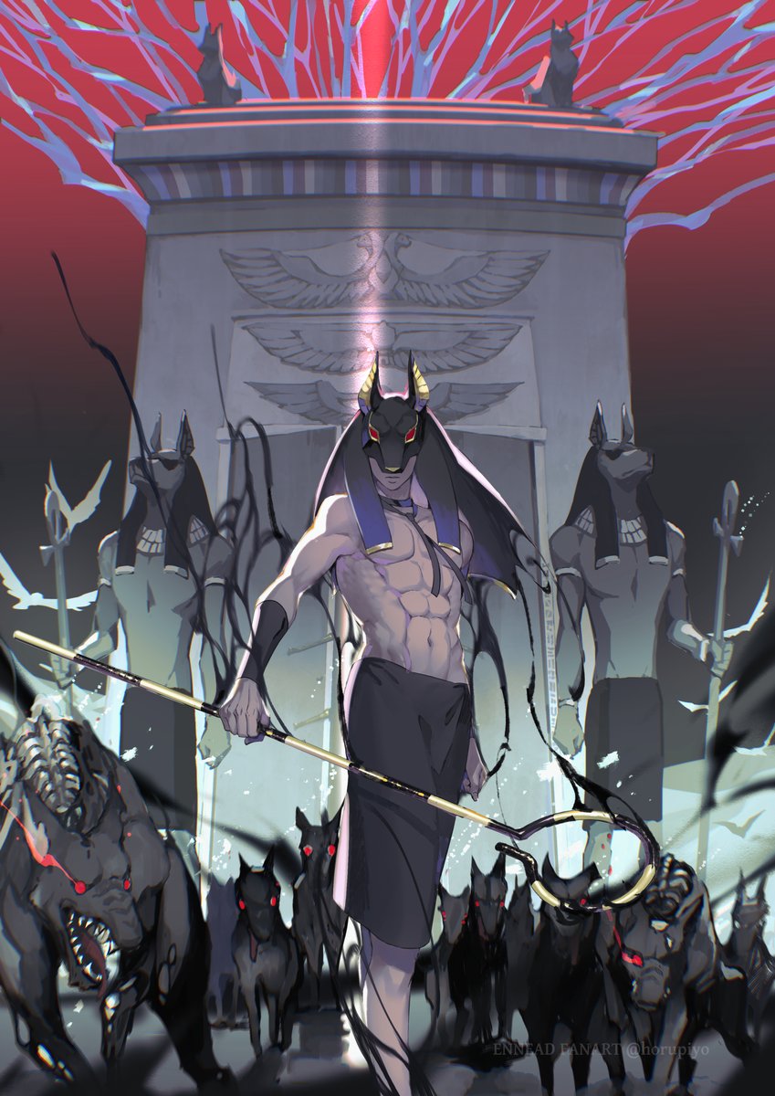 horupiyo's tweet photo. アヌビス

#ENNEAD https://t.co/e7Zn0MXrTC