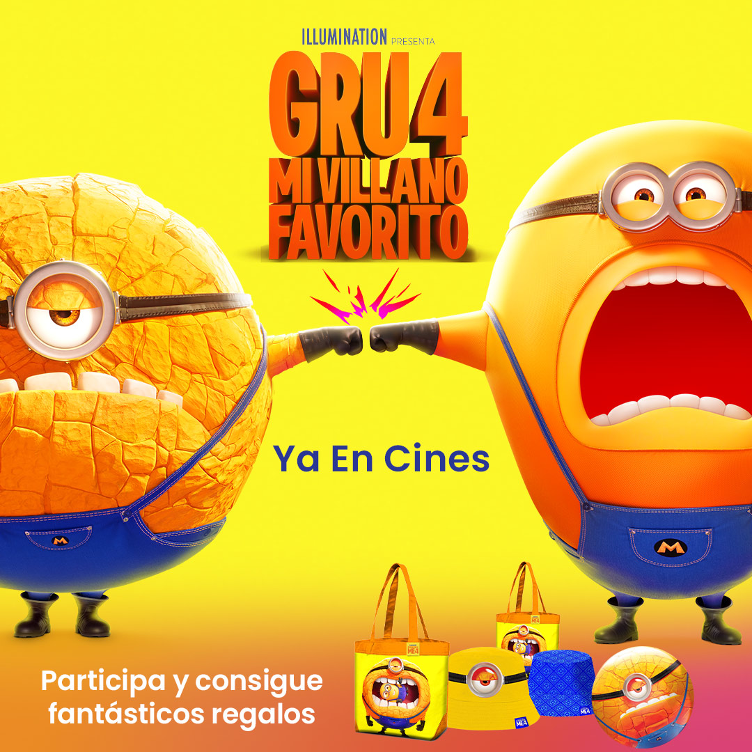 ¡Consigue uno de estos 12 packs de #GRU4 #MiVillanoFavorito!
Para participar:
🐦 ¡Síguenos! (<a href="/ocine_es/">OCINE</a>)
🔁 RT
🗨 Menciona a esa persona que sabes que está deseando tanto como tu conseguir este pack de #GRU4!
📃 BBLL ➡ bit.ly/3VKI7qS
📅 Finaliza el 10/7 📅