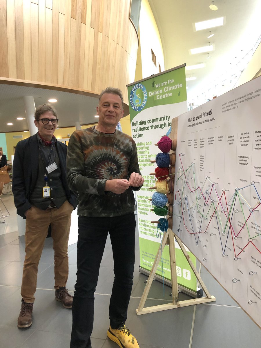 Thanks very much to @chrisgackham for spending some time at the @debenclimate pitch at #greenfutures Youth Conference,brilliantly organised by <a href="/greensuffolk/">Creating The Greenest County - Suffolk 🍃</a>