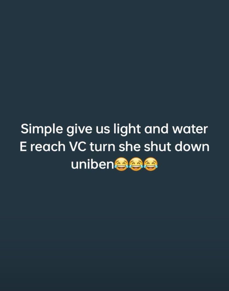 officalstonebek's tweet photo. Uniben is closed #UnibenProtest https://t.co/qou3au72Od