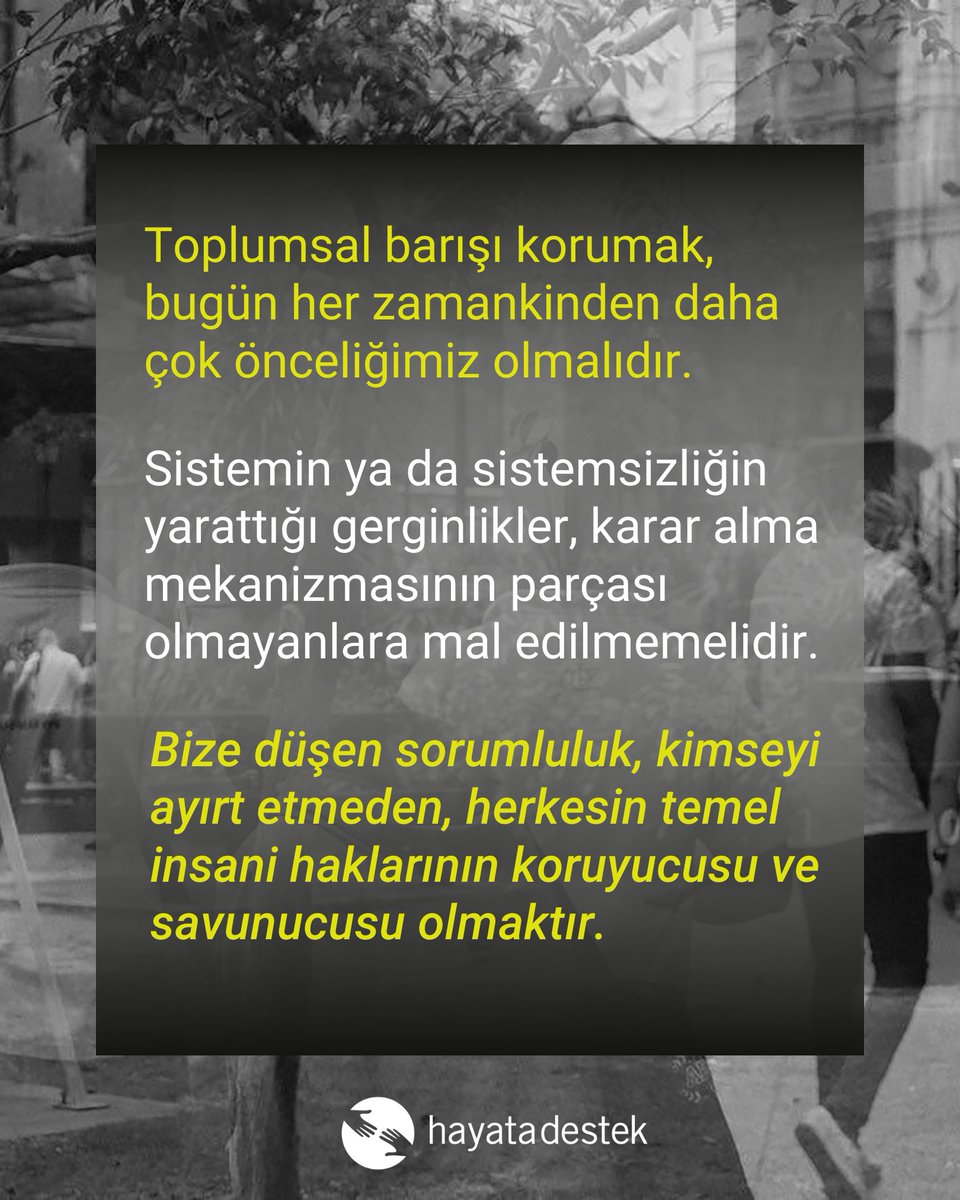 Support2Life's tweet photo. Ülkenin çeşitli şehirlerinde mültecileri hedef alan ve son olarak can kaybına yol açan şiddet eylemlerinden ötürü derin üzüntü ve endişe içindeyiz. Bugün bize düşen sorumluluk, kimseyi ayırt etmeden, herkesin temel insani haklarının koruyucusu ve savunucusu olmaktır.
#Kayseri https://t.co/2Aa4VjDKsn