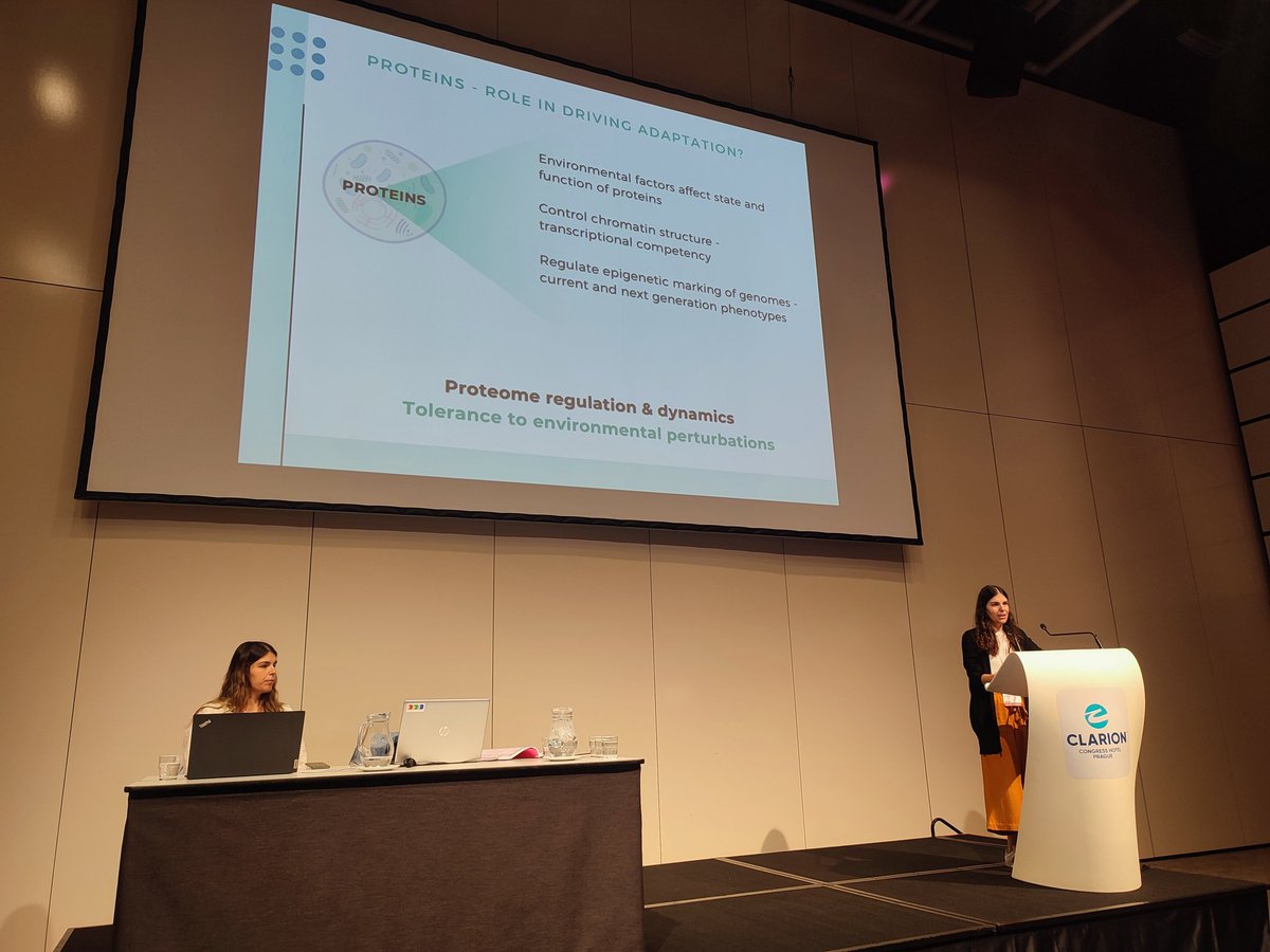Katharina Ruthsatz (@kruthsatz) on Twitter photo <a href="/DianaSMadeira/">Diana Madeira</a> kicking off the second morning slot of our A17 session at #sebconference with a talk on the extensive remodeling of the proteome across generations in a marine annelid 🪱 <a href="/SEBiology/">SEB @sebiology.bsky.social</a> <a href="/DianaSMadeira/">Diana Madeira</a> kicking off the second morning slot of our A17 session at #sebconference with a talk on the extensive remodeling of the proteome across generations in a marine annelid 🪱 <a href="/SEBiology/">SEB @sebiology.bsky.social</a>
